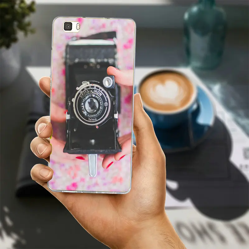 Soft Phone Case for Huawei P8 P9 P10 P20 Lite Mate 10 Pro Y5 Y6 Y3 II Y7 Honor 6X 9 Nostalgic Calculator Cassette Tape | Мобильные