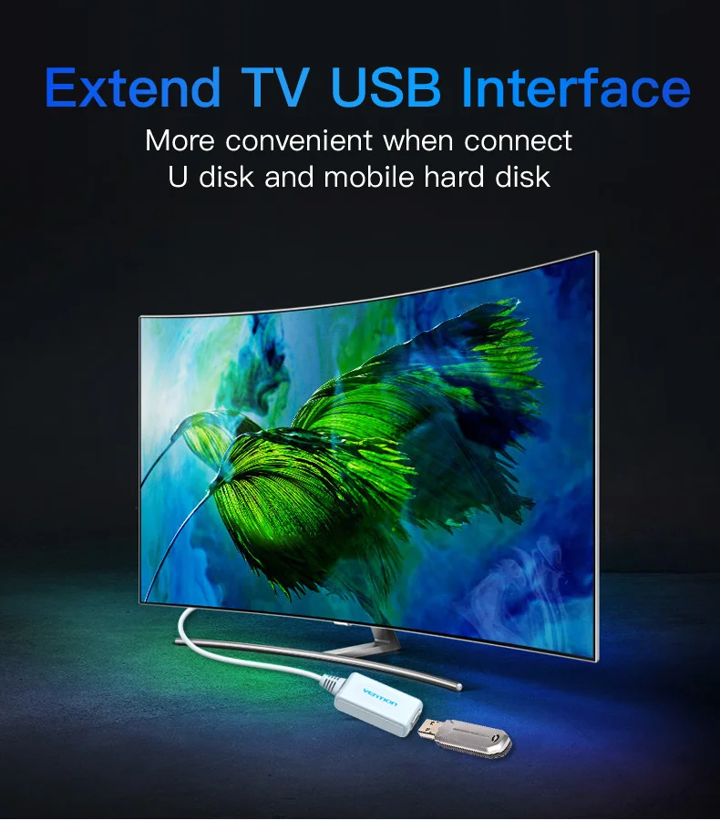 Vention USB 2,0 кабель-удлинитель с усилителем 5 м 10 м кабель 15 футов USB штекер типа A Женский USB кабель для ПК мышь U диск веб-камера