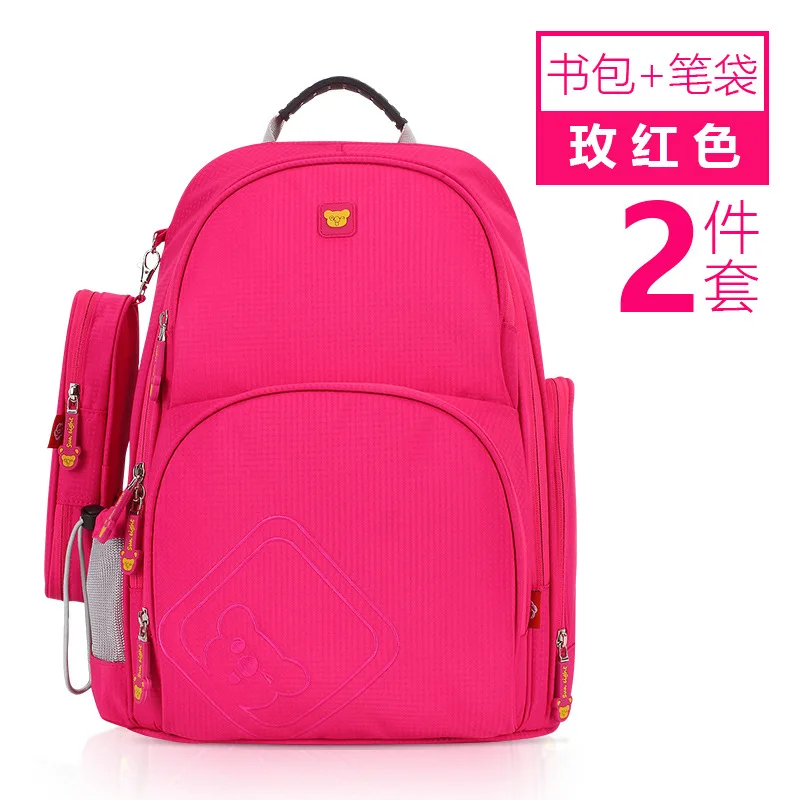 Детский Школьный рюкзак в Корейском стиле ортопедические школьные ранцы для