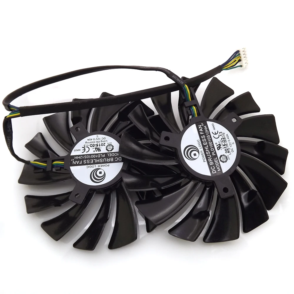 2 шт./лот PLD10010S12HH 12V 0.40A 95 мм для MSI GTX970 GTX980 GTX980Ti кулер для видеокарты вентилятор охлаждения