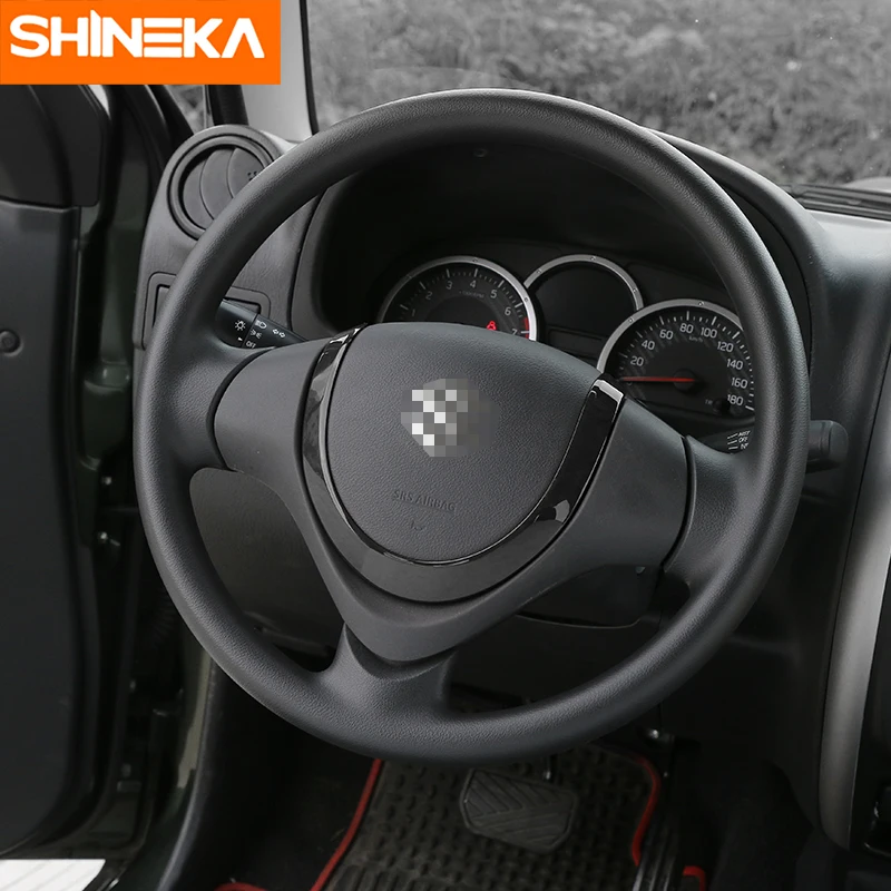 SHINEKA автомобильный Стайлинг чехол на руль U-образный декоративный Комплект для