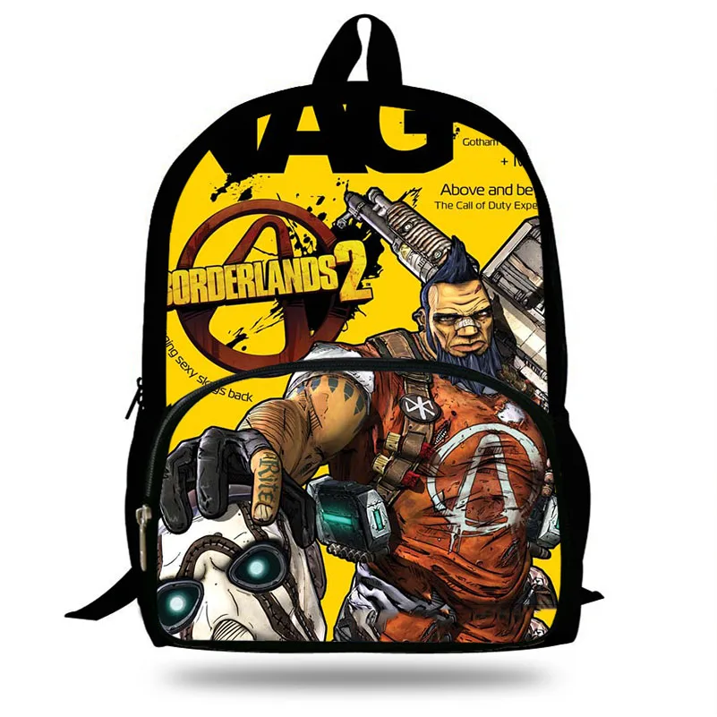 Детский Школьный рюкзак borderland 2 Jack Tiny Tina Zero Ninja с принтом для мальчиков и девочек