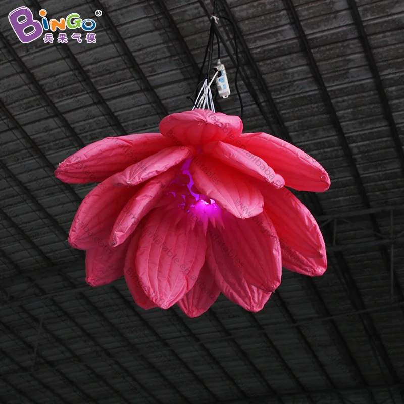 Personalized 1.5X1.5 meters inflatable red flower / wedding led toys | Игрушки и хобби