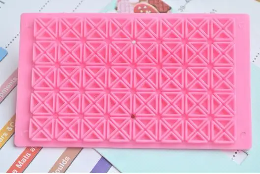 1 шт./лот пластиковые решетчатые штампы для тиснения печенья печати пресс форма