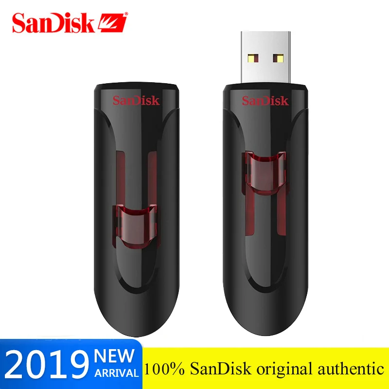 Флеш накопитель SanDisk usb 3 0 CZ600 USB флеш 32 ГБ 64 128 256 16 ключ скорость чтения до 130 м/с|USB