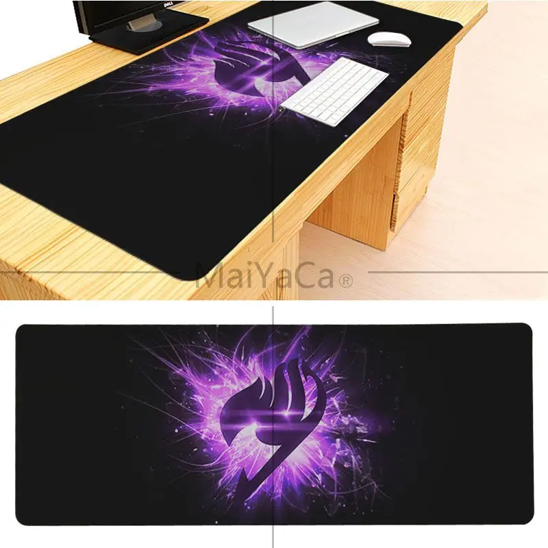 Lock Edge 30x90cm MaiYaCa, большой игровой коврик для мыши из натурального каучука, сказочный хвост, большой игровой коврик для мыши, коврик для мыши, коврик для клавиатуры - Цвет: Lock Edge 30x90cm