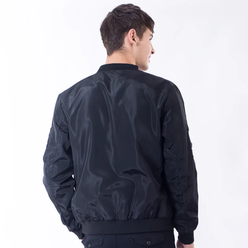 Grandwish/Новинка мужская куртка бомбер на молнии пальто Мужская Весенняя