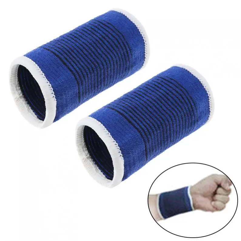 

1 пара носков в стиле унисекс с синие джинсы с эластичной резинкой на Фитнес пауэрлифтинга спортивная повязка браслет с подкладкой в тренаж...