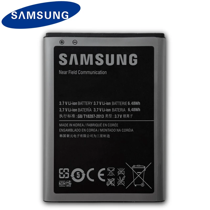 Samsung телефон батарея EB-L1F2HVU для samsung Galaxy Nexus I9250 I515 I557 аутентичная Замена телефона батарея 1750 мАч