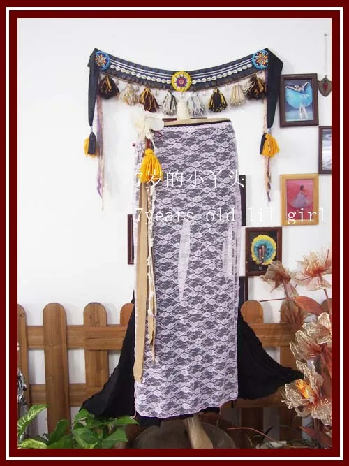 

Lace Belly Dance Skirt DAA30