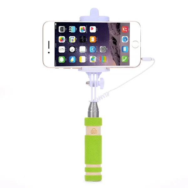 KISSCASE мини держатель для телефона для iPhone 6 6S 7X8 Plus селфи монопод палка для samsung S8 S9 Plus проводной телефон штатив аксессуары
