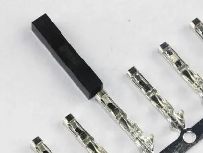 [VK] 100 шт 2 54 мм 1Pin Dupont пластиковый корпус головка штепсельная вилка штыревой