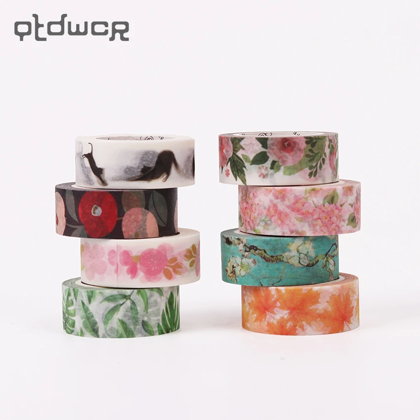 1 шт. декоративная клейкая лента 15 х7 м|washi tape decor|adhesive diywashi |