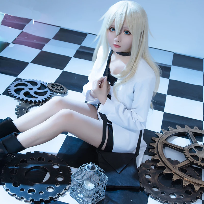 Anime Angels of Death Ray Cosplay Costume - Rachel Gardner Women's Cosplay Outfit Satsuriku No Tenshi Cos Full Set with Bag image 4