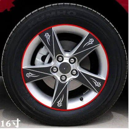 Черный Материал обода/наклейка колес для Chevrolet Cruze 16 дюймов диски Z2CA0029|wheel