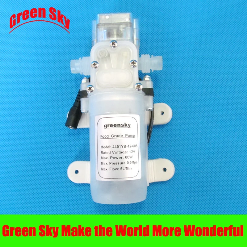 

300L/H 60W 12V DC food grade pump