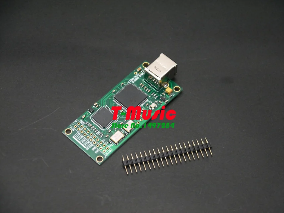 USB модуль для DAC I2S Out 384K DSD512|Усилители мощности| |