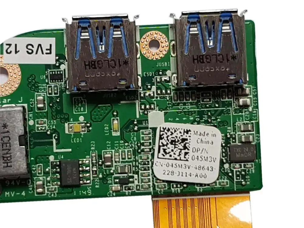 Бесплатная доставка для DELL XPS 17 L701X L501X L702X Тройная печатная плата USB 3 0 W кабель 45M3V