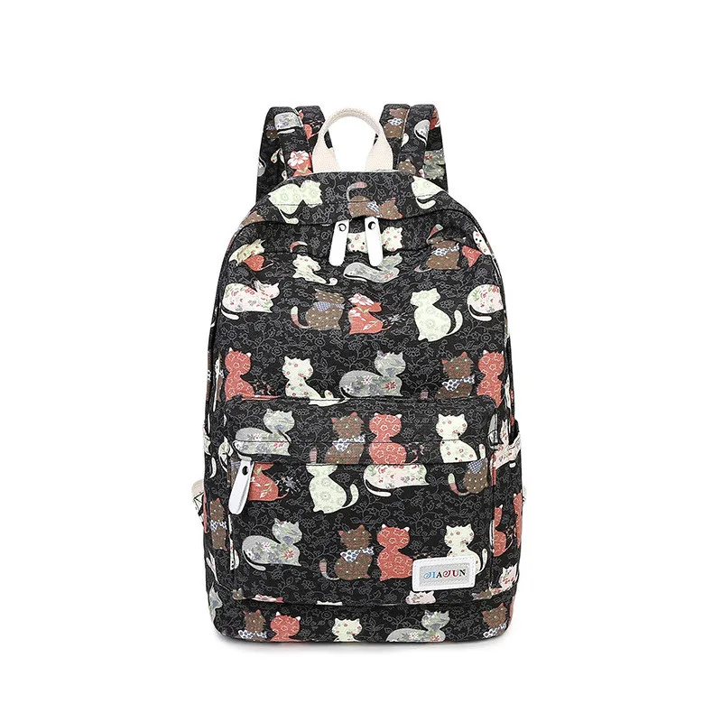 

Hot sale Children School Bags for Teenage Girls Cute Cat Schoolbags Kids Bookbag Cartoon Animal Backpack Mochila