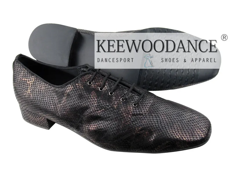 

Новинка; черная обувь для латинских бальных танцев со змеиным узором; Качественная мужская обувь для танцев; обувь для вечеринок; свадебные ...