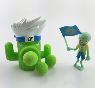 14 PVZ Растения против Зомби Peashooter ПВХ фигурка модель игрушки подарки игрушки для детей высококачественные игрушки, в OPP пакете - Цвет: 14