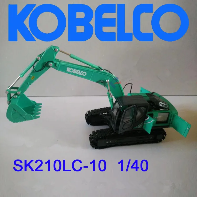 

Коллекционная литая под давлением игрушка модель подарок 1:40 Kobelco SK210LC-10 гидравлический экскаватор Инженерная техника игрушка для украшения