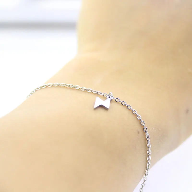 Wholesale Lots Bulk 10pcs Exquisite Small Lightning Bracelet For Women Girls Fashion Costume Accessories Jewelry Lucky Gift