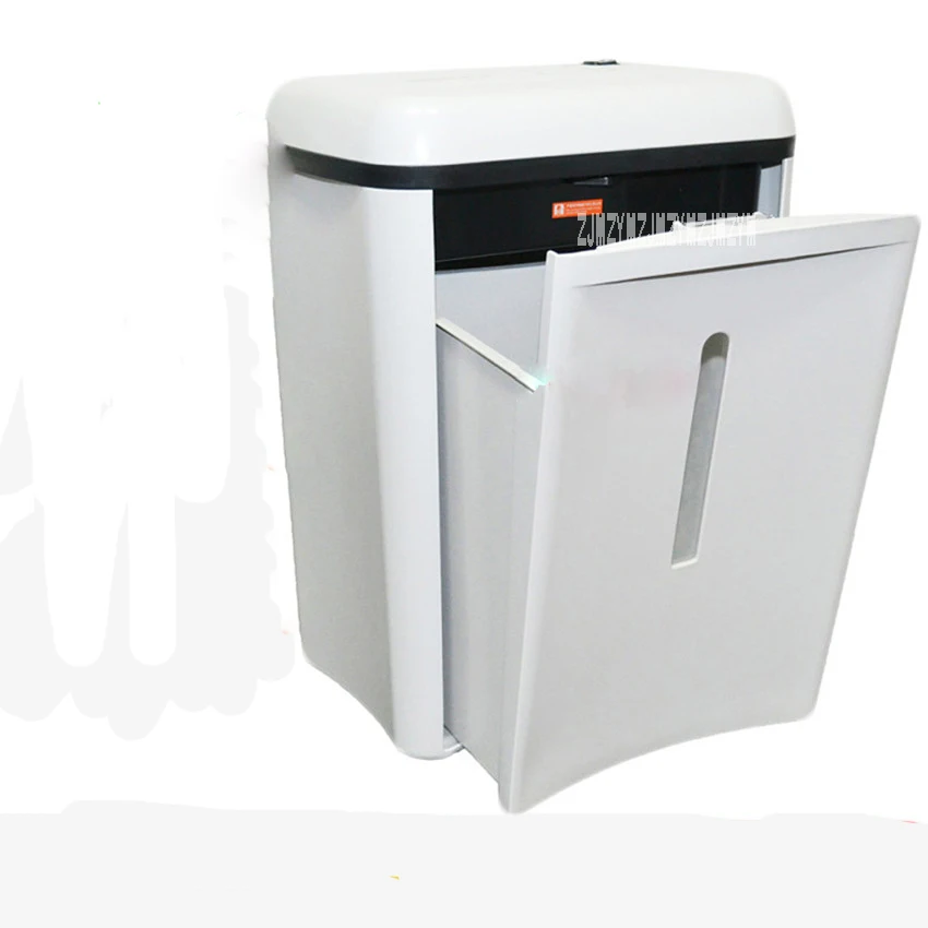 

SD9280 Destroy Document Files Electric O-ffice Mute 220mm House Grinder 15L Large Portable Small Capacity not Occupy Space