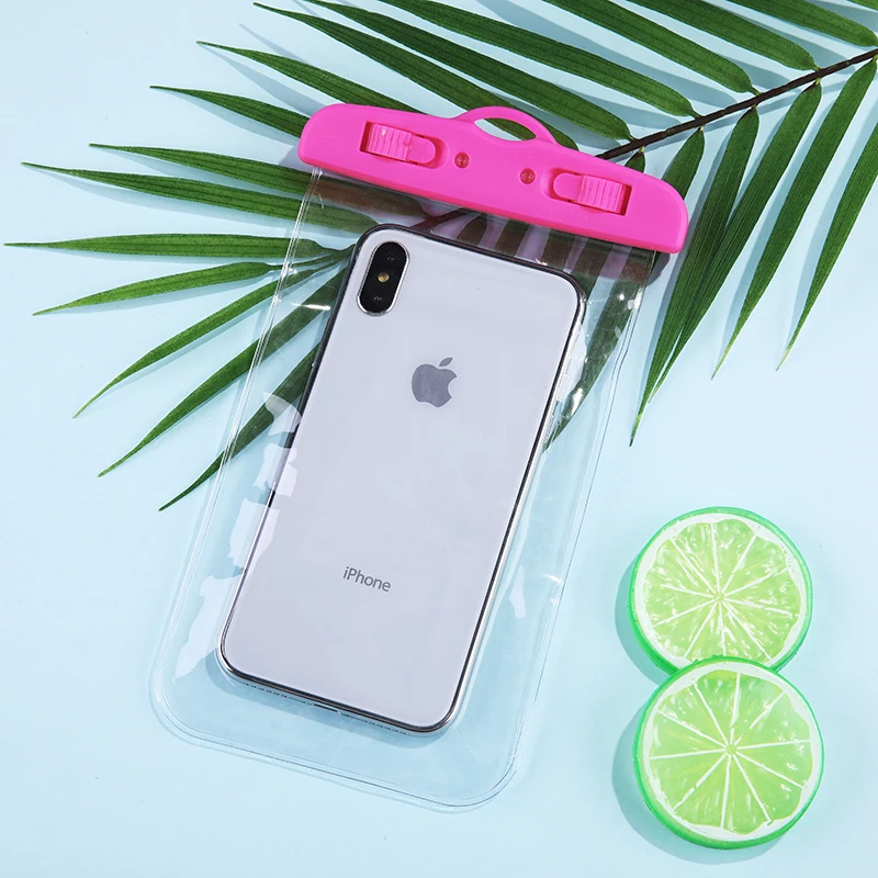 Простой Универсальный Водонепроницаемый Чехол для iPhone X XS MAX 8 7 6 s 5 Plus чехол-сумка