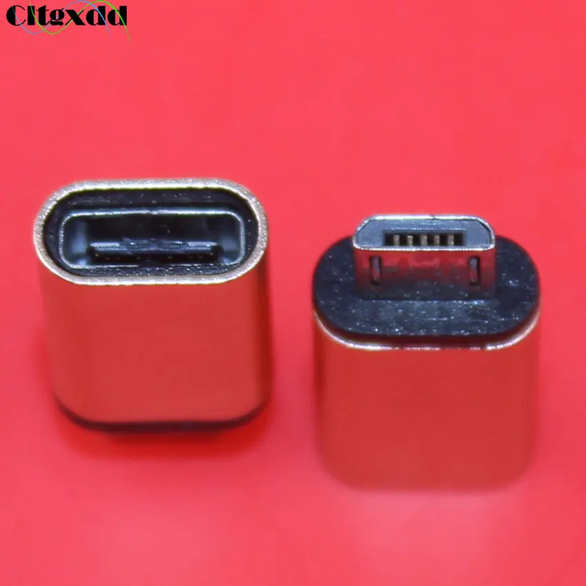 Переходник cltgxdd с Micro USB папа на мама Type c Кабель адаптер для телефона Android зарядный