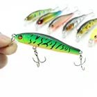 1 шт., рыболовная приманка в виде гольяна, 70 мм, 5,7 г, жесткие приманки, кренкбейт для окуня, воблеры для рыбной ловли, медленно тонущий Джеркбейт, карп, рыбалка