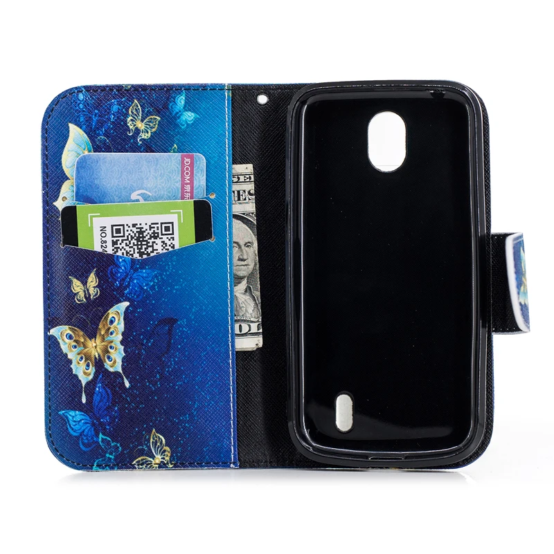 Чехол-книжка для Nokia 1 Nokia1 One с отделением карт TA-1047 TA-1056 TA-1060 TA-1066 кожаный |