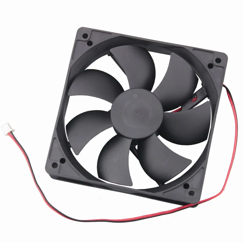5 шт. Gdstime DC 24V 2Pin дюймов 120 мм 12 см бесщеточная промышленная техника Equitment осевой