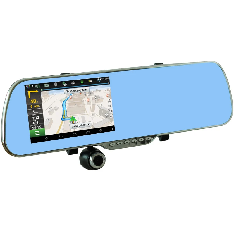 Новый 5 дюймов Android DVR GPS зеркало с зеркалом заднего вида автомобильный