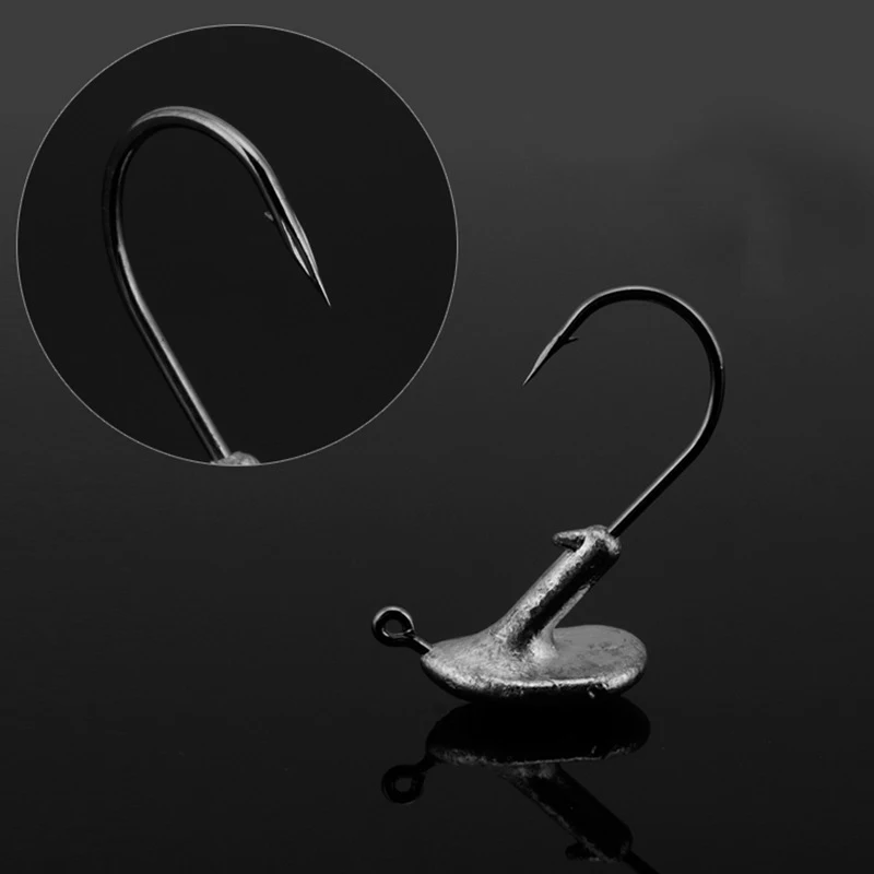 5 шт./лот джиг рыболовный крючок Приманка со свинцовым стакан Fishinghook 3.5g 5g 7g 10g 14g