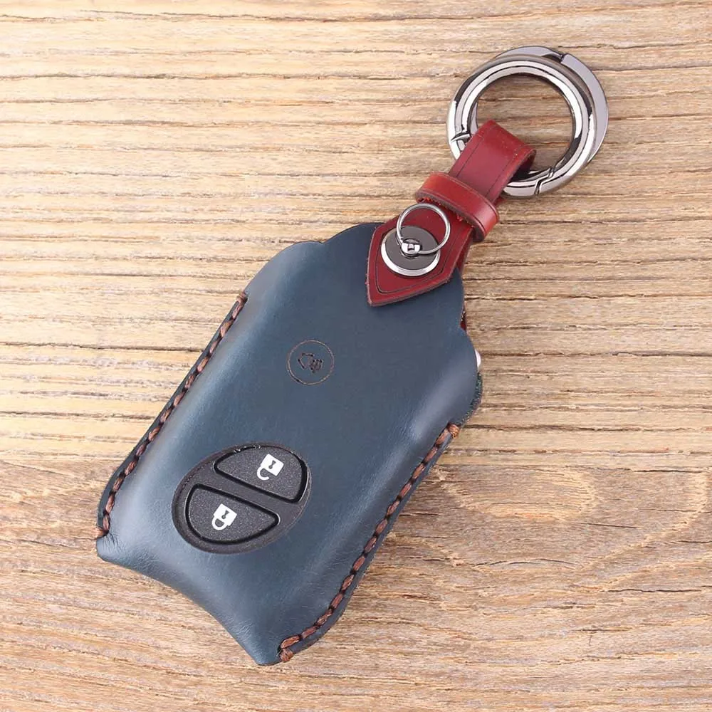 Кожаный чехол для ключей KEYYOU Lexus CT200h ES 300h IS250 GX400 RX270 RX450h RX350 LX570 защитный B|Футляр