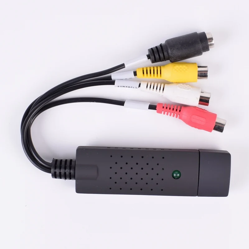 USB 2 0 к RCA кабель адаптер конвертер Захват аудио видео карты Кабели для ПК ТВ DVD VHS