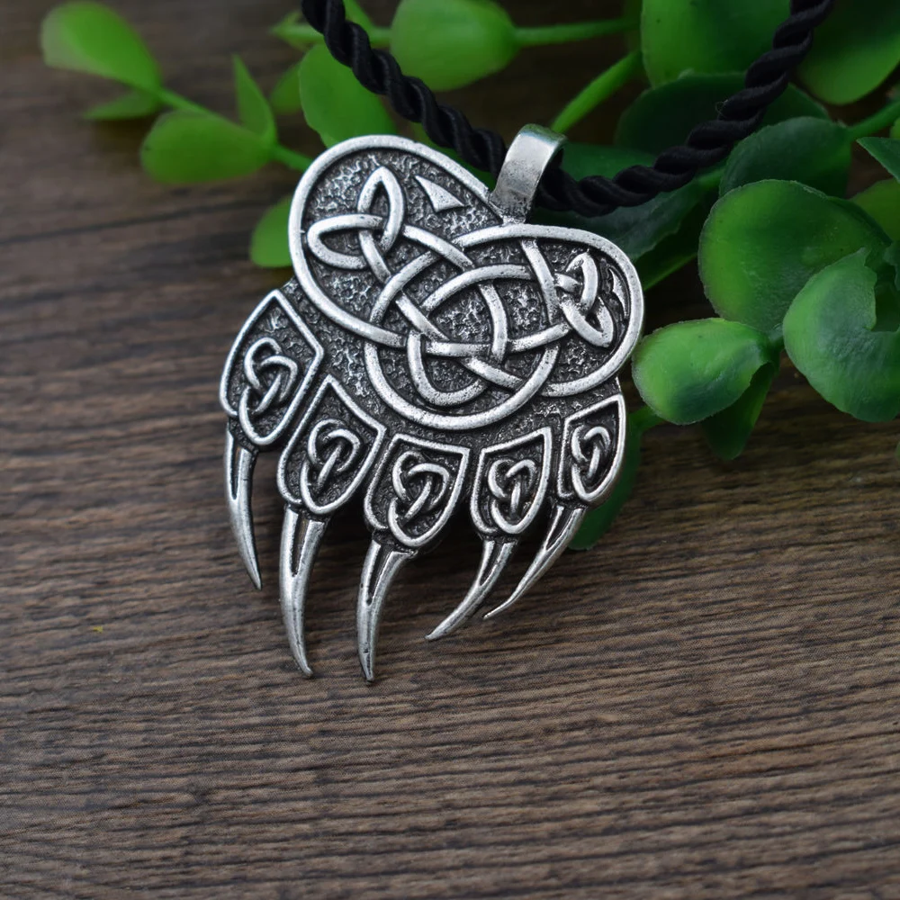 SanLan античный посеребренный амулет Викинг славянский символ бога ожерелье с