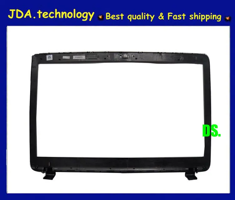 Front bezel Wellendorff Новинка/Оригинальная ЖК-задняя крышка+ передняя рамка+ Петли для hp Probook 450 G2 455 G2 задняя крышка и рамка крышка оболочка набор петель - Цвет: Front bezel