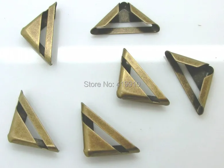 Бесплатная Shipping 100PCs Античная бронзовая книга Скрапбукинг Альбомы меню папки