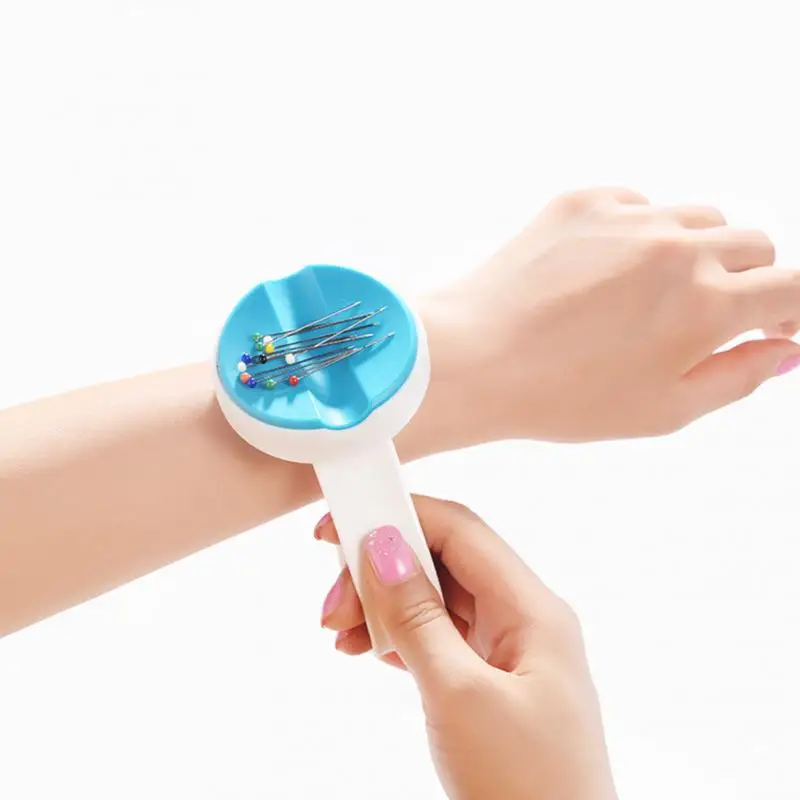 Магнитный браслет одежда Пластик DIY круглые швейная игла чехол ящик для хранения