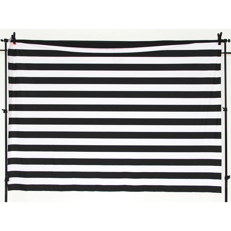 

Photo Background Birthday Party Backdrop Deco Table Cloth white and black stripes Banner backdrops