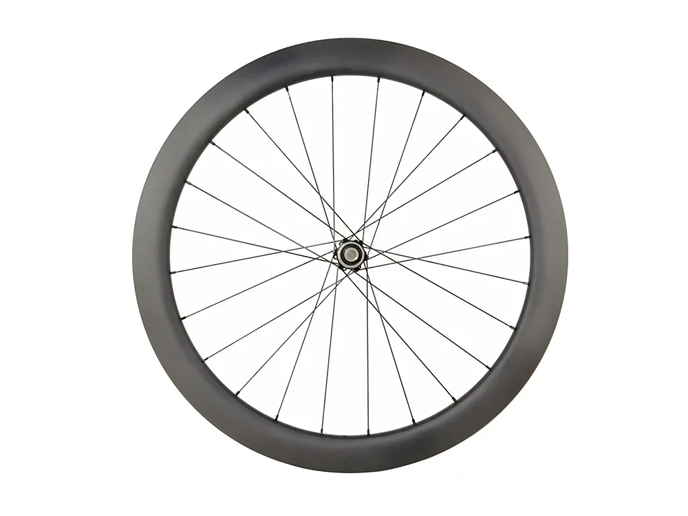 700C 50MM road disc carbon wheels 25mm U shape cyclocross clincher wheelset 24 spokes 9mm QR 12mm 15mm UD 3K 12K matte