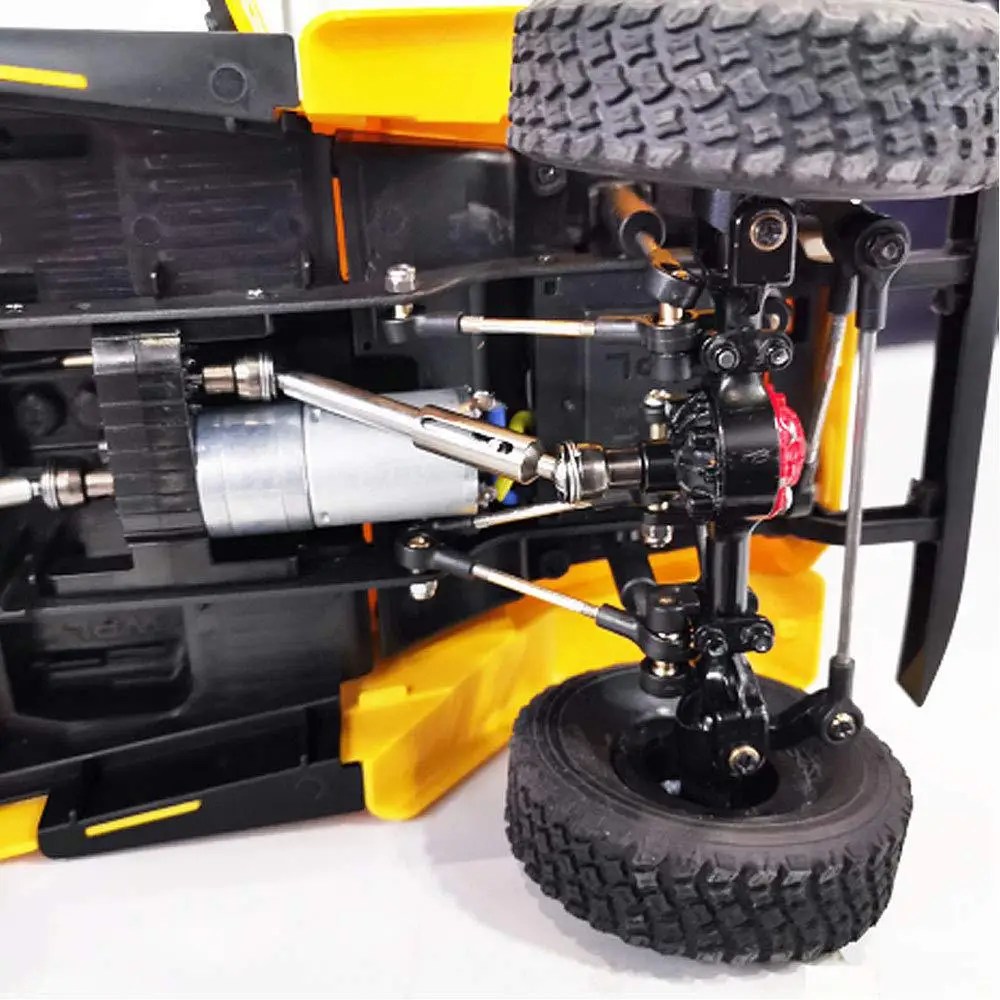WPL C34KM 1/16 Metal Edition Kit 4WD 2,4G Buggy Crawler внедорожный Радиоуправляемый автомобиль 2CH модели транспортных средств с головной светильник