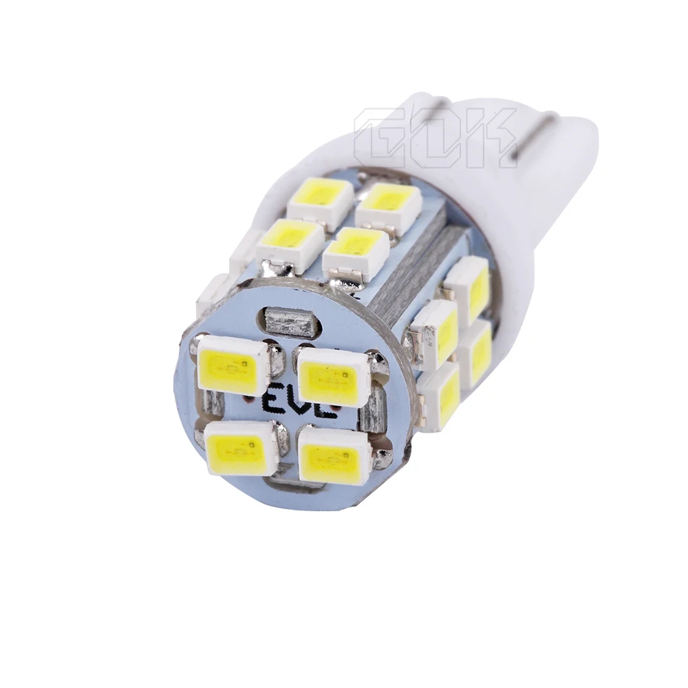 10 шт. Автомобильные светодиодные лампы T10 W5W 194 168 smd 1206 3020|car light|10pcs t10 ledlight bulb |