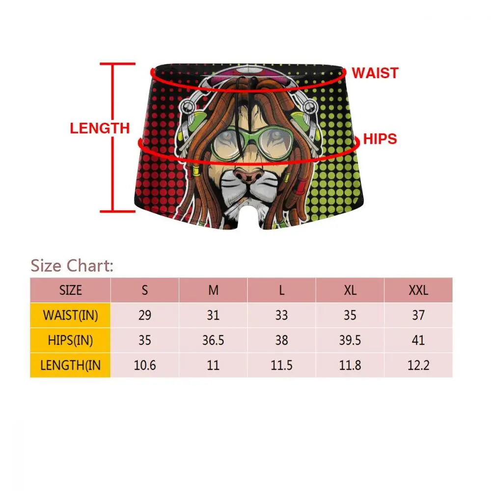 Jamaica Rastafari Lion Mister Tee с 3D принтом Speedo мужские купальные плавки боксеры сексуальные