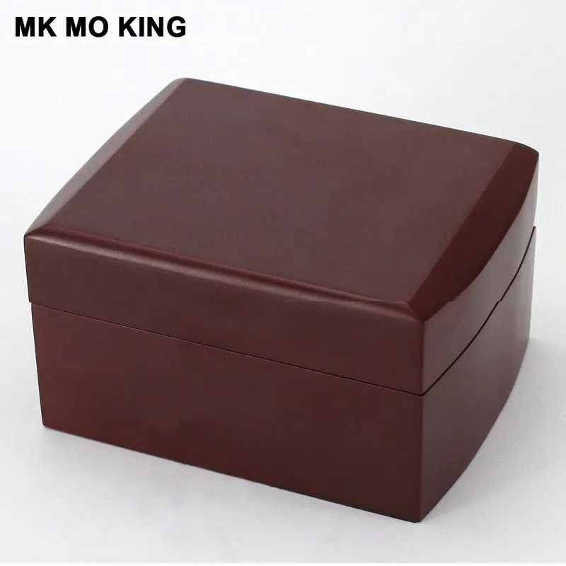 MDF Роскошная брендовая Подарочная коробка для dw Ролекс Cartier tissot Omega Longines Panerai IWC AP Мужские Женские часы браслет ящик из твердой древесины