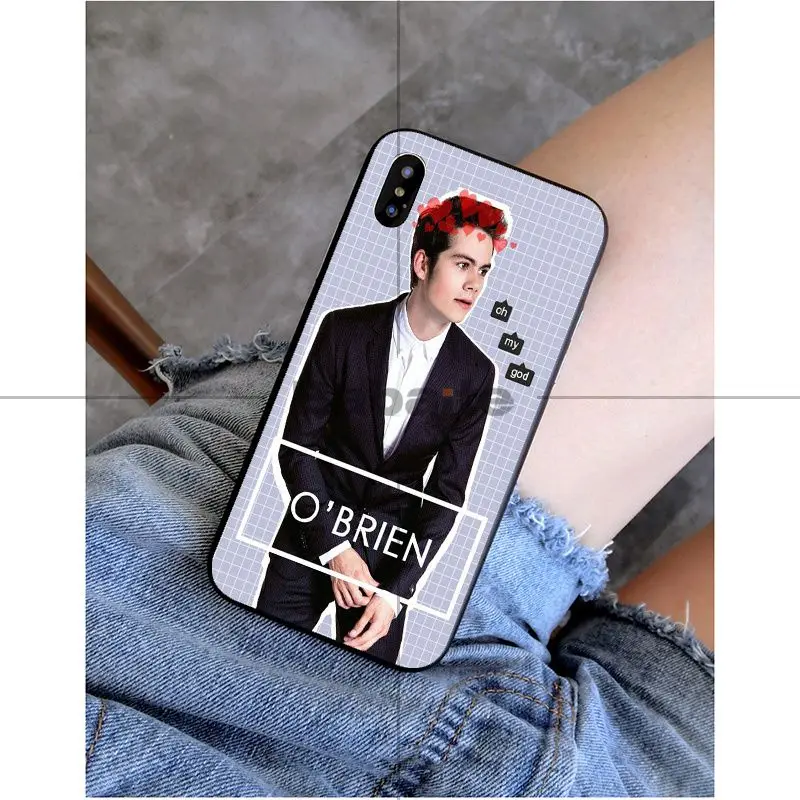 Babaite Американский сериал Teen Wolf Dylan О 'бриен черный ТПУ чехол для телефона Apple iPhone 8 7 6 6 S Plus X XS MAX 5 5S SE XR чехол - Цвет: A6