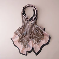 phertiful fashion scarf luxury women brand silk scarf sun screen women scarves shawls high quality print hijab wrap 18090cm