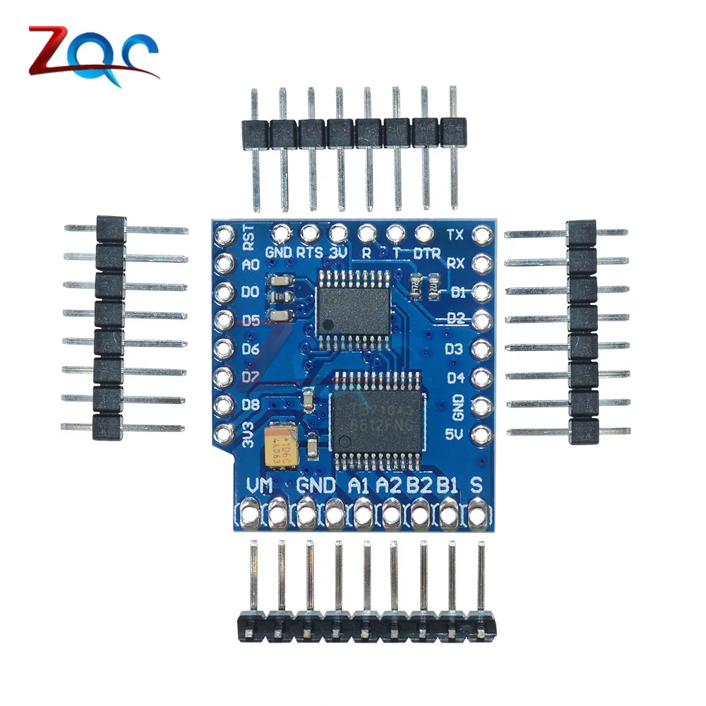 

WeMos D1 Mini TB6612FNG Wemos I2C двойной моторный драйвер, защитный модуль управления с последовательным горшком
